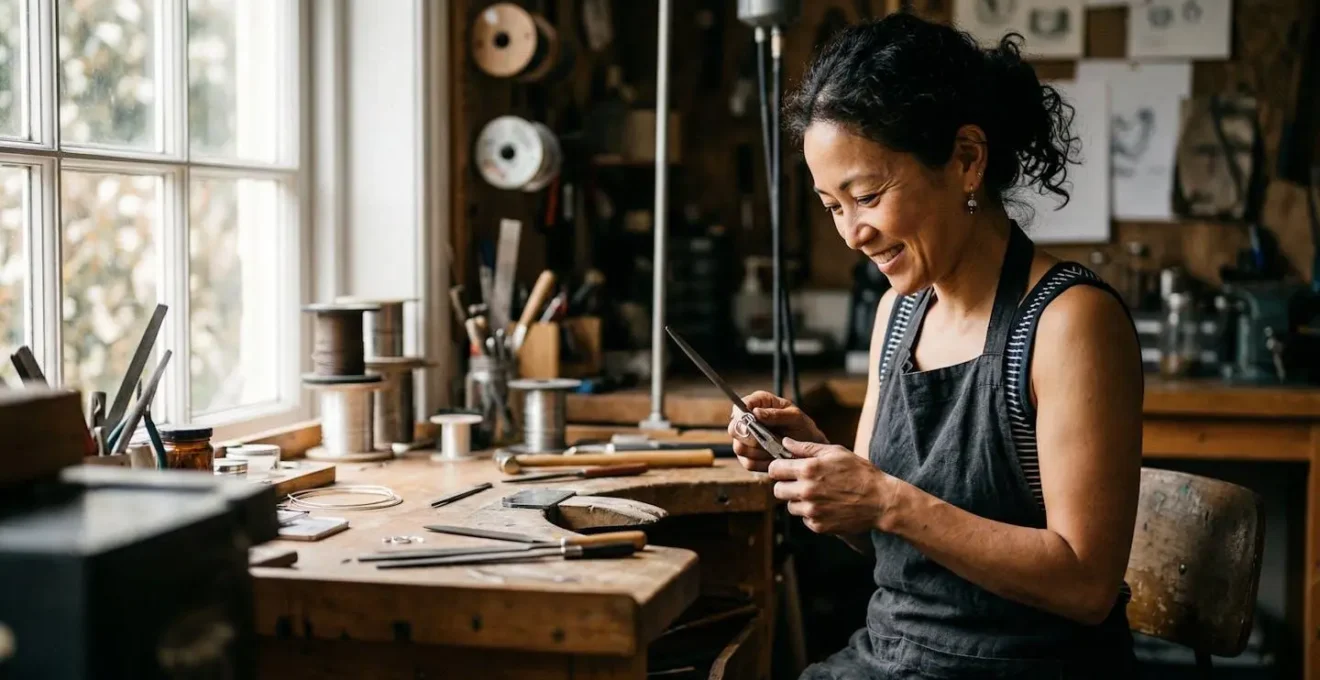 Portrait environnemental d'un entrepreneur dans son espace de création
