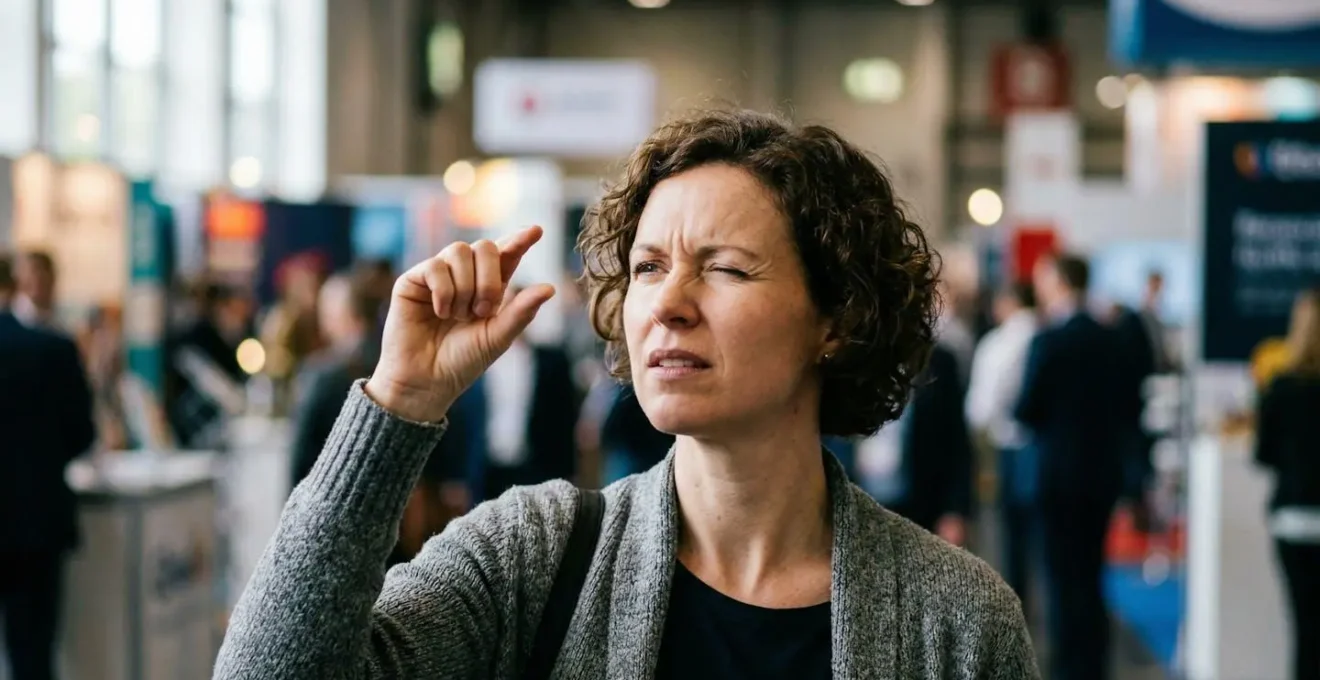 Comparaison visuelle de différentes polices à distance dans un environnement de salon